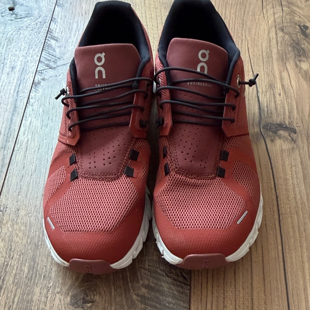 On Cloud 5 Running Shoes | Ruby Rust Red | Women’s 9.5 - Picture 8 of 9